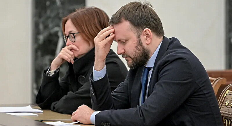 Click to enlarge Maxim Oreshkin Elvira Nabiullina Russia central bank