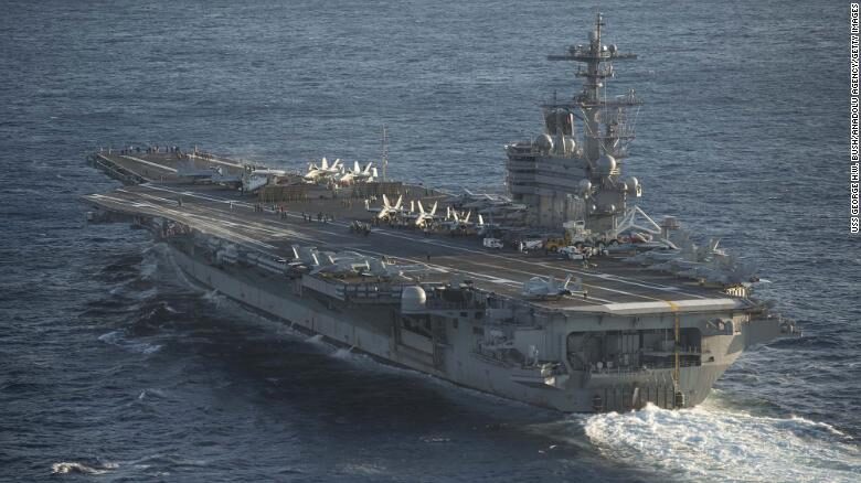 Click to enlarge The USS George Washington