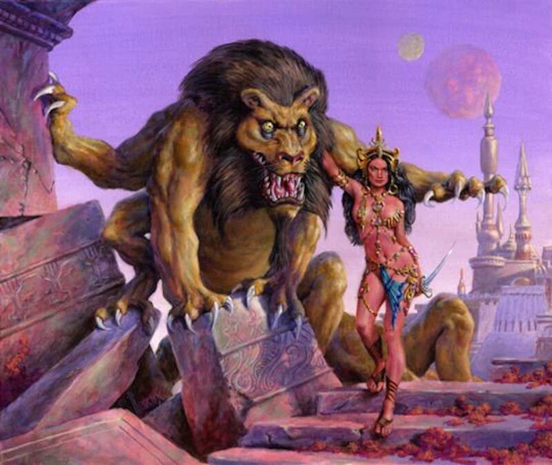 lion creature