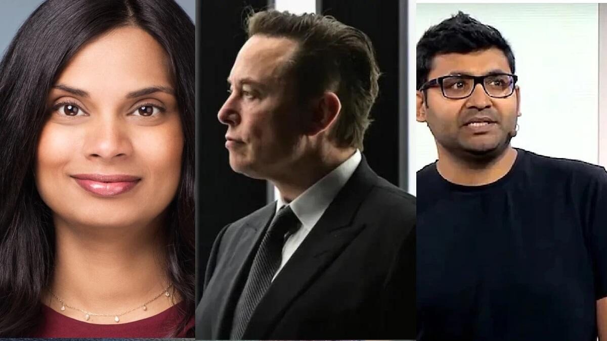 gadde musk Agrawal twitter