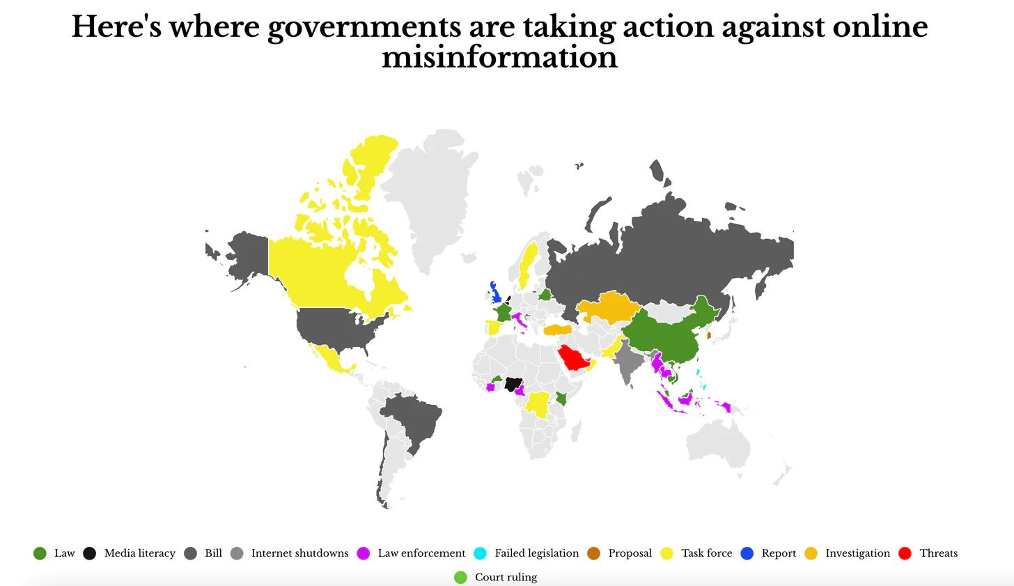 Click to enlarge government against online misinfo