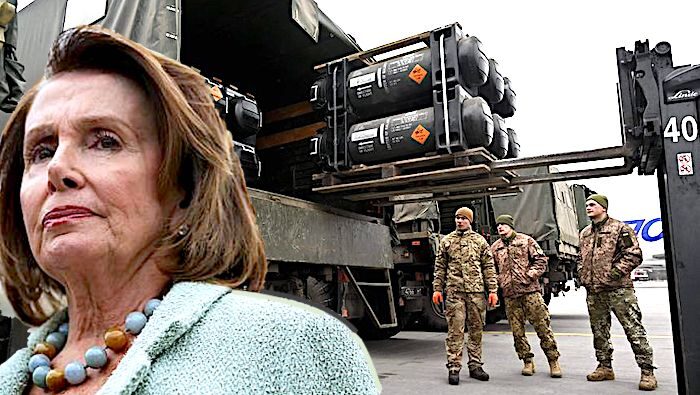 Click to enlarge Pelosi and equipment
