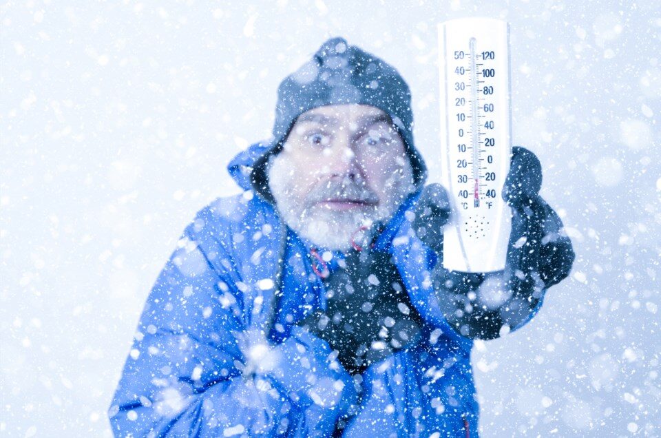 Click to enlarge It's not bone chilling but the cold weather that's been hanging around Prince George is showing no signs of leaving us anytime soon. Wet snow was falling in parts of the city Friday morning.
