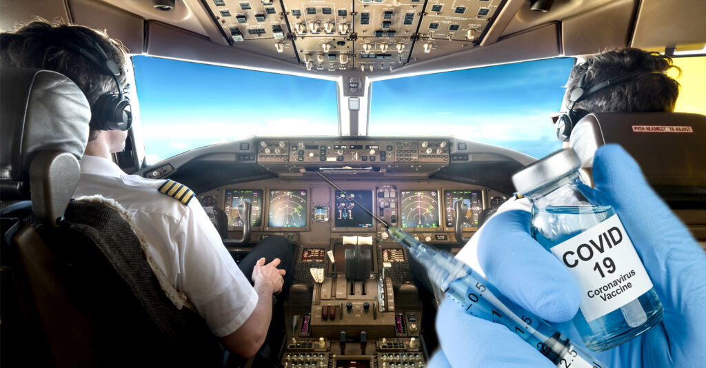 Click to enlarge pilots covid vaccine