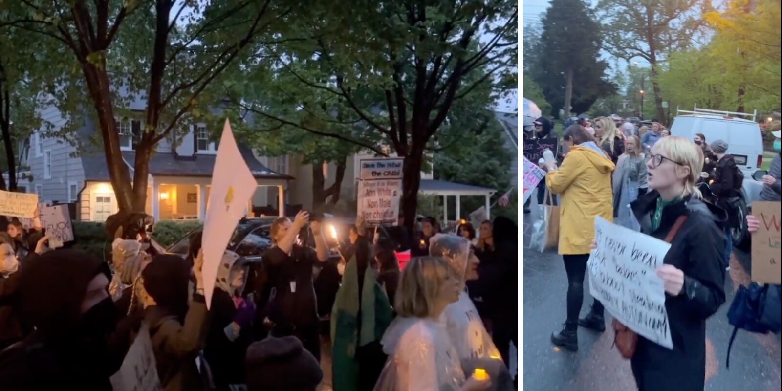 scotus abortion protesters
