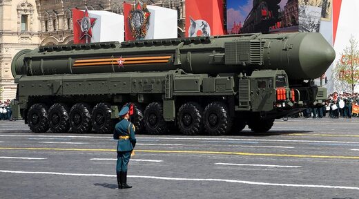 Yars thermonuclear intercontinental ballistic missiles