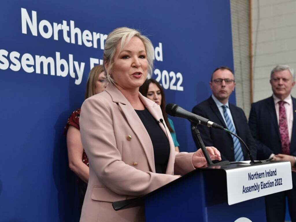 Click to enlarge Sinn Fein Michelle O'Neil