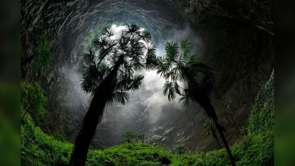 Karst sinkhole china