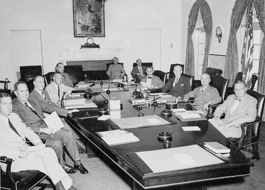 Click to enlarge truman national security council Royall Souers Forrestal Kenney