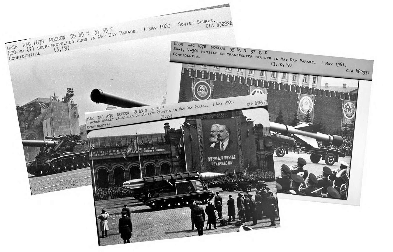 Click to enlarge Red square moscow 1950s military parades May Day
