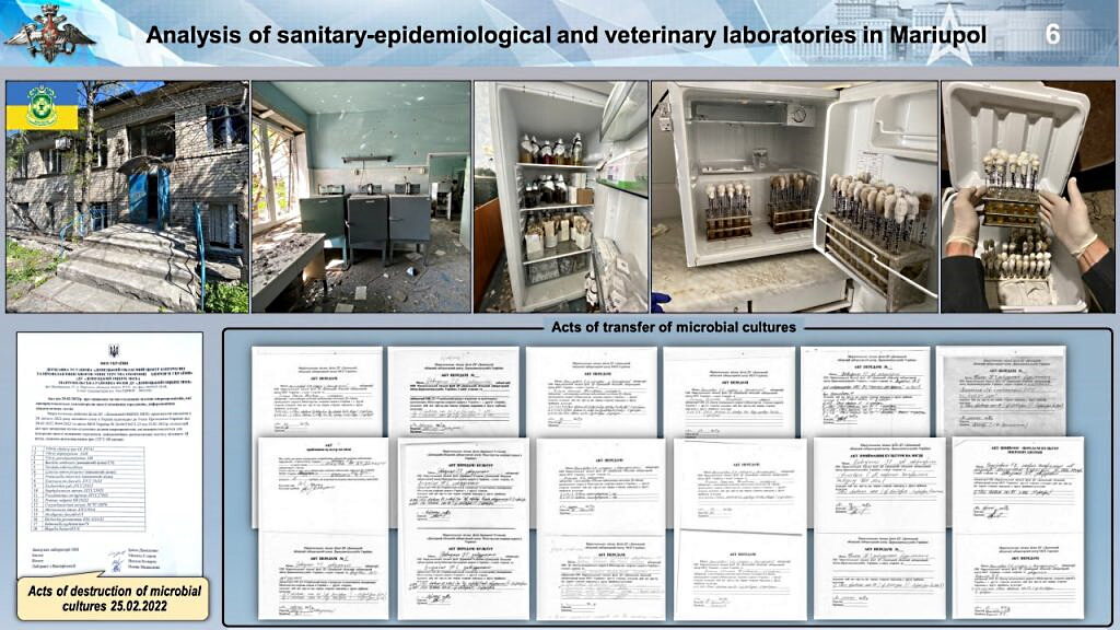 Click to enlarge Ukraine biolab vet research anthrax