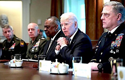 Biden and military