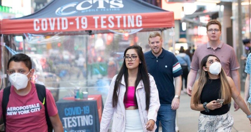 Click to enlarge covid testing tent