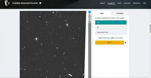 Click to enlarge Hubble Zooniverse