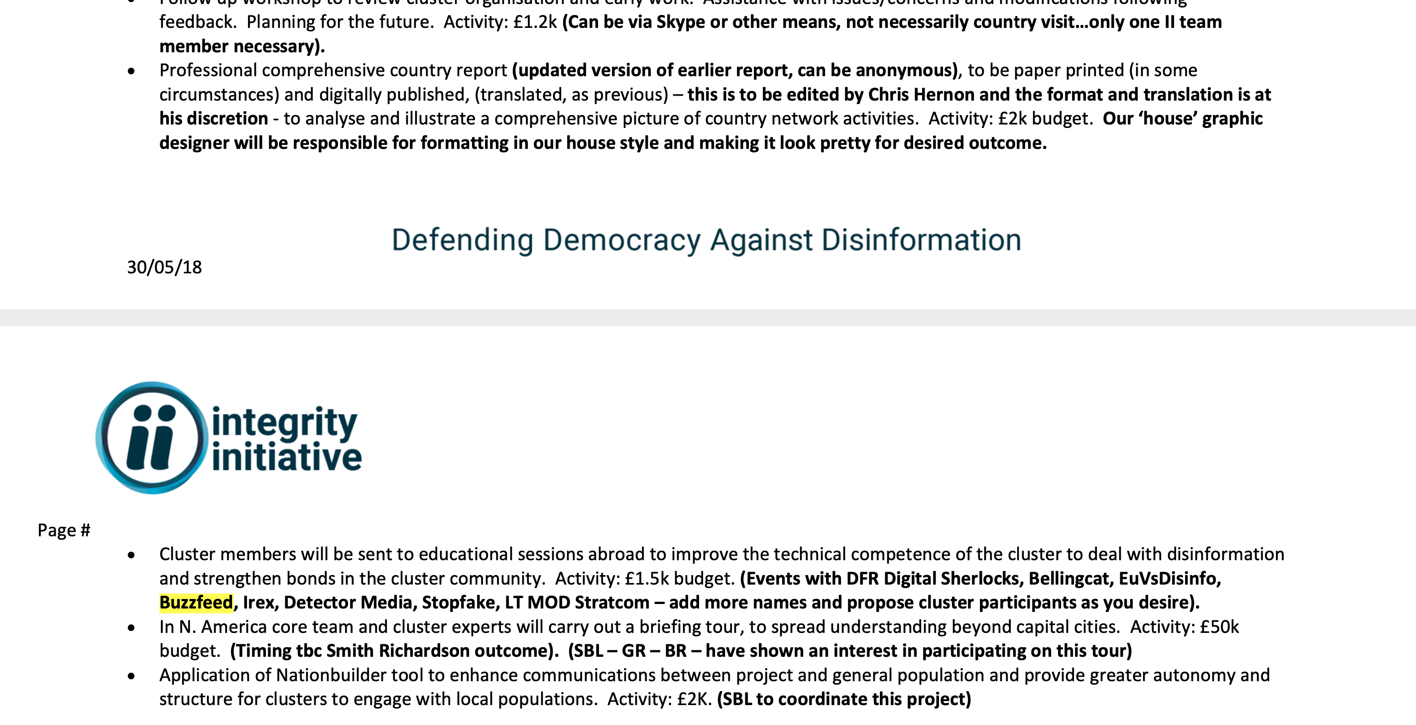 The Integrity Initiative’s leaked handbook identified Ben Nimmo’s position