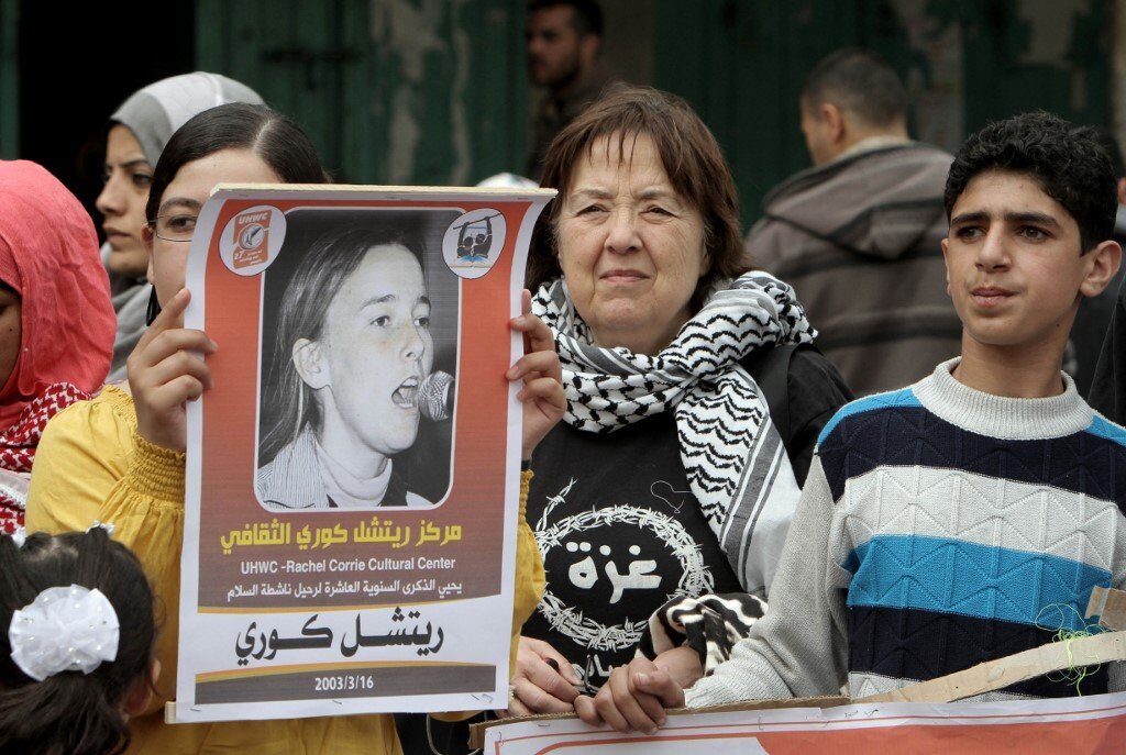 Click to enlarge protestors palestine 2013