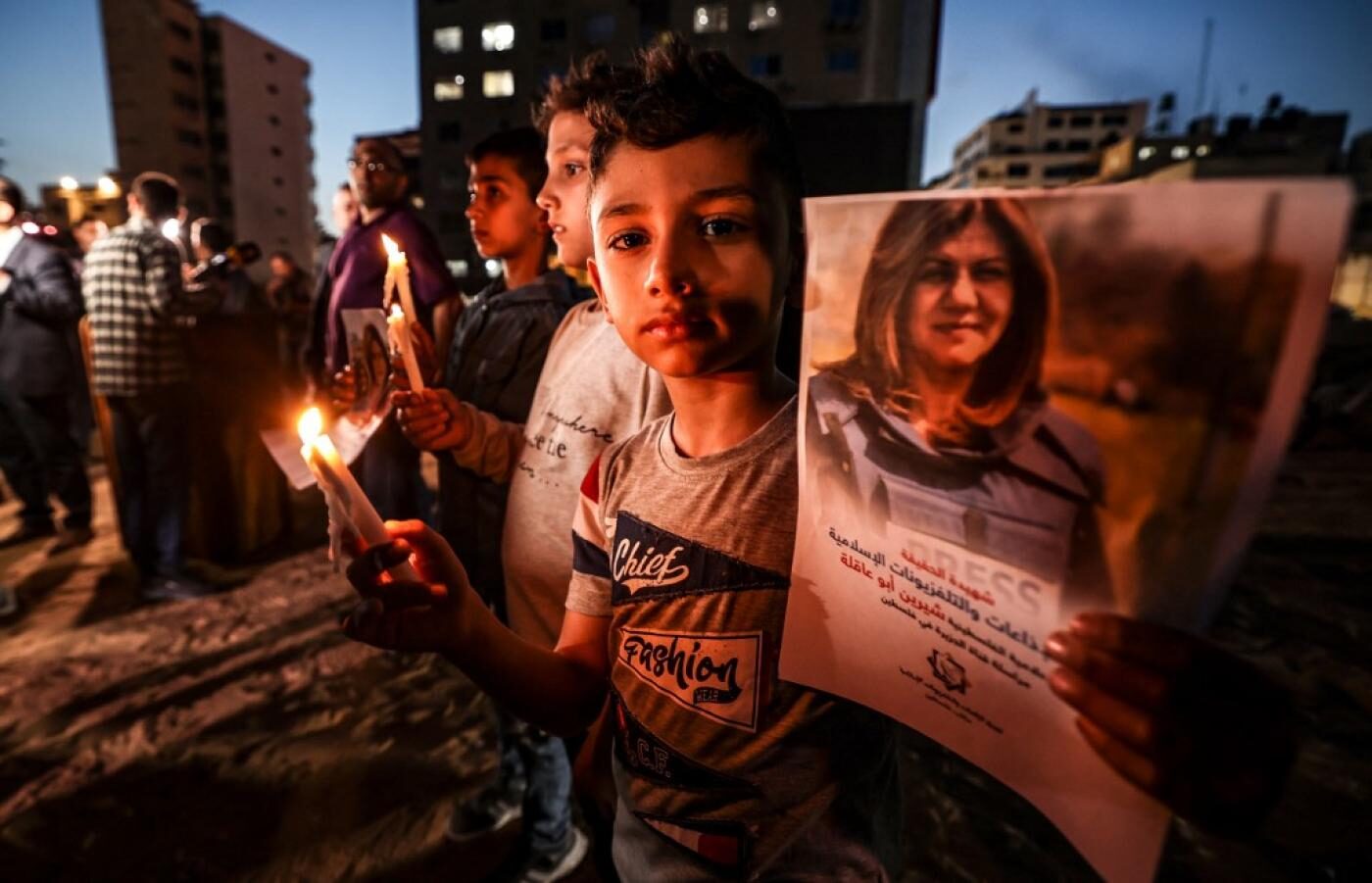 Click to enlarge Al Jazeera journalist Shireen Abu Akleh