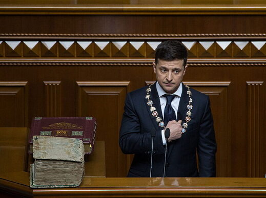 zelensky inauguration
