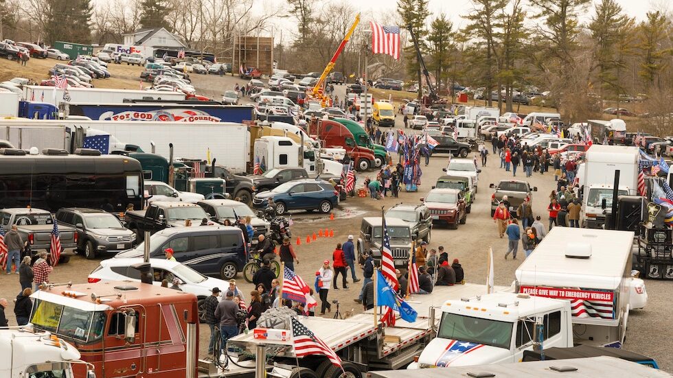 people's convoy trucker DC