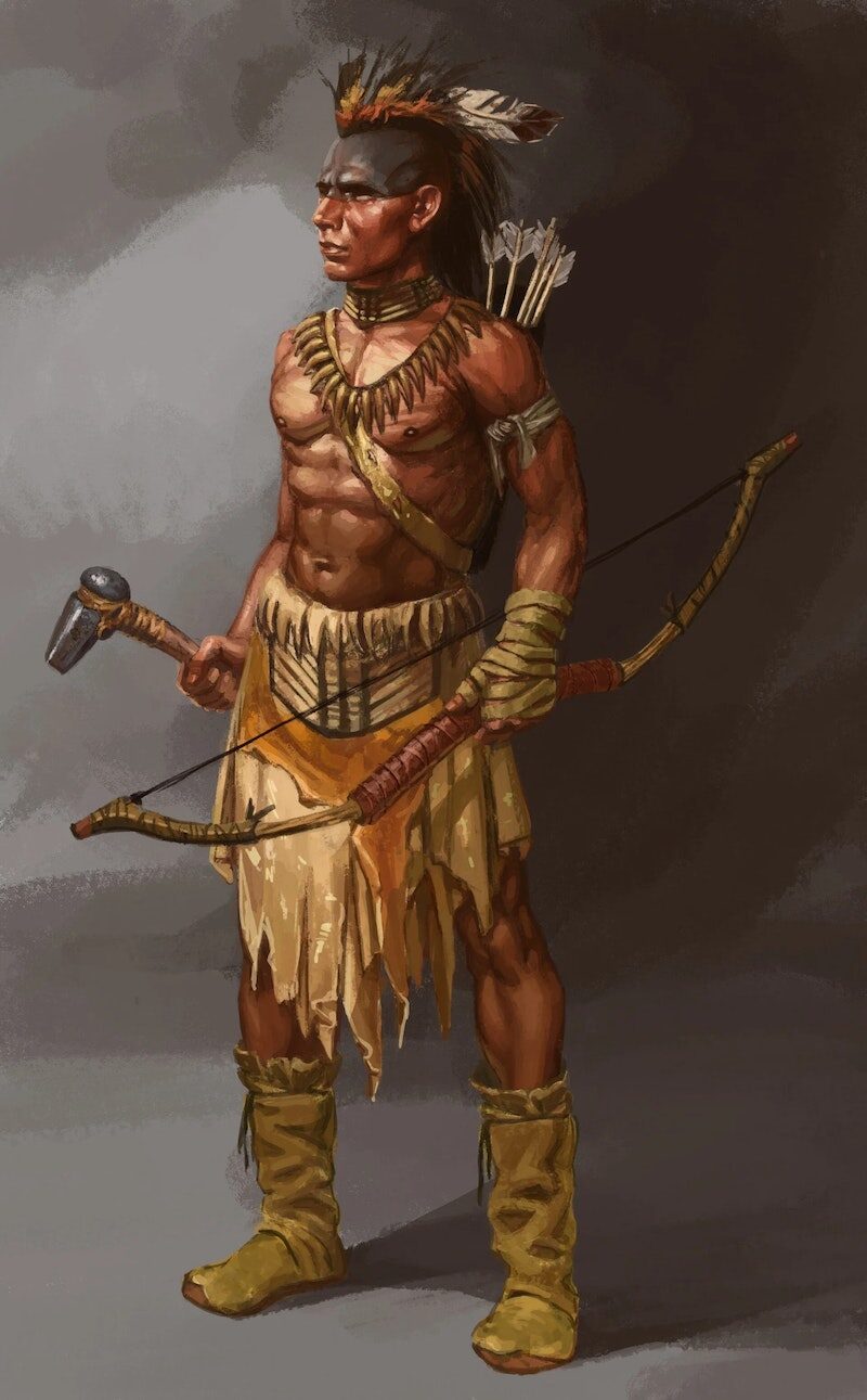 Click to enlarge Pretty much your average guy in the stone age.