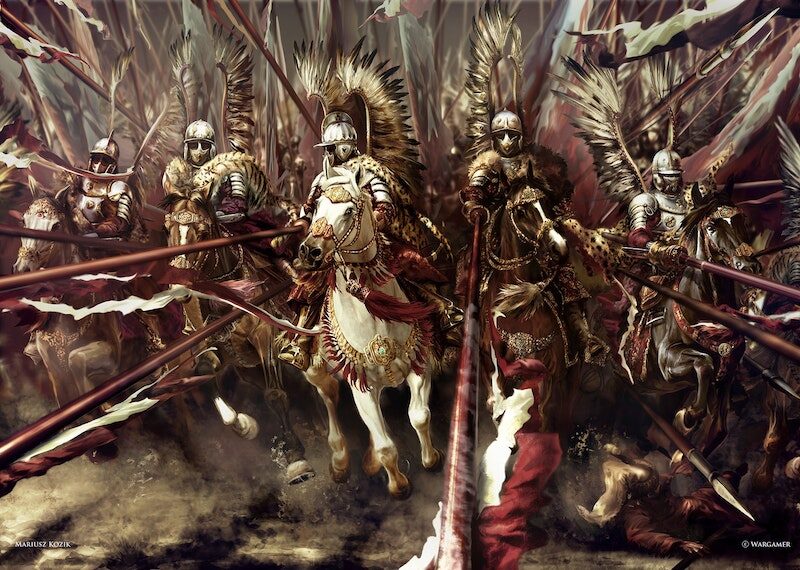 Click to enlarge WHEN THE WINGED HUSSARS ARRIVE!