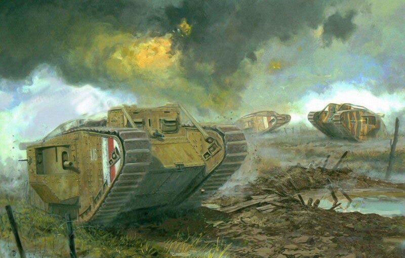 Click to enlarge Trench warfare was the last gasp of democracy, and tanks killed it.