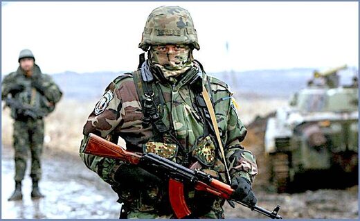 Ukraine soldier