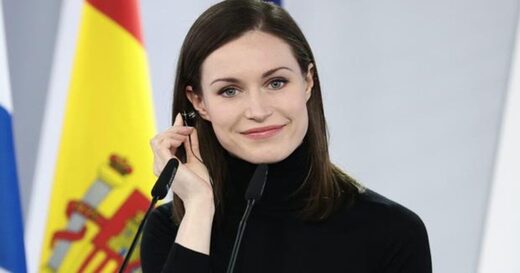 La primera ministra de Finlandia, Sanna Marin