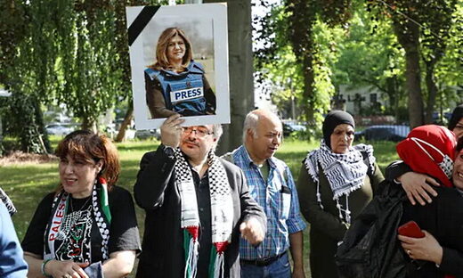 protest berlin Shireen Abu Aqleh