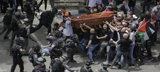 israel attack Abu Aqleh funeral