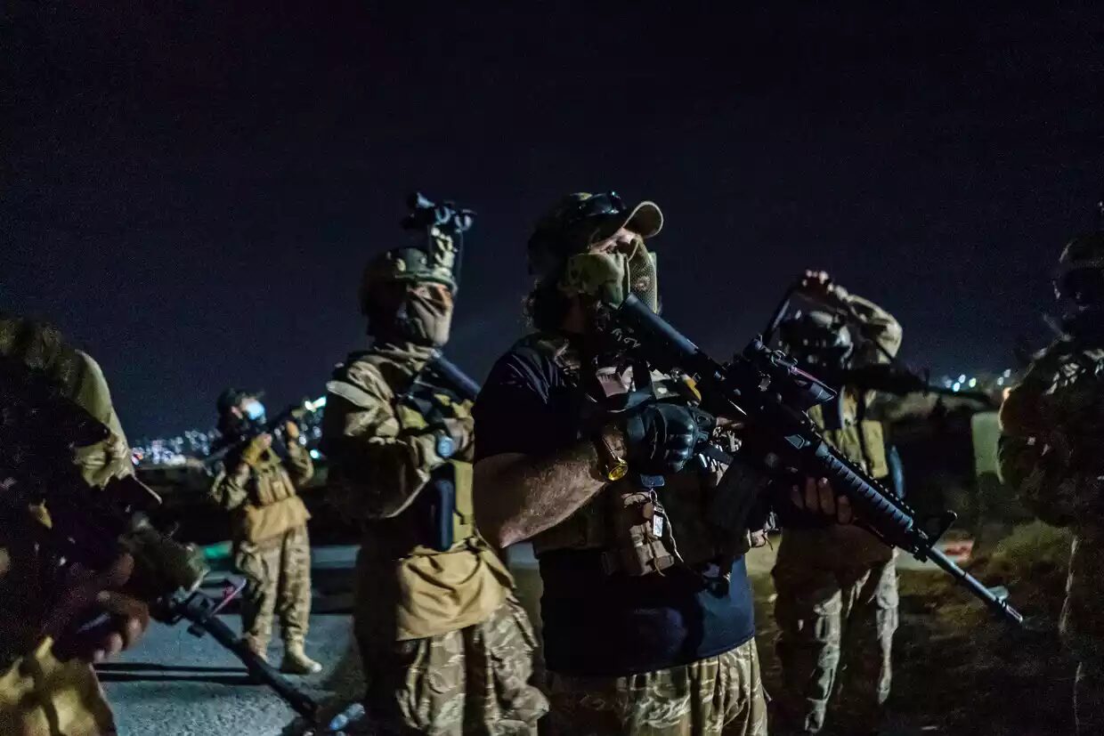 Taliban fighters