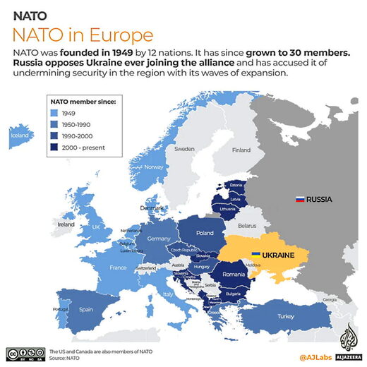 nato expansion europe map