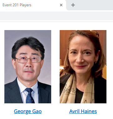 george gao avril haines