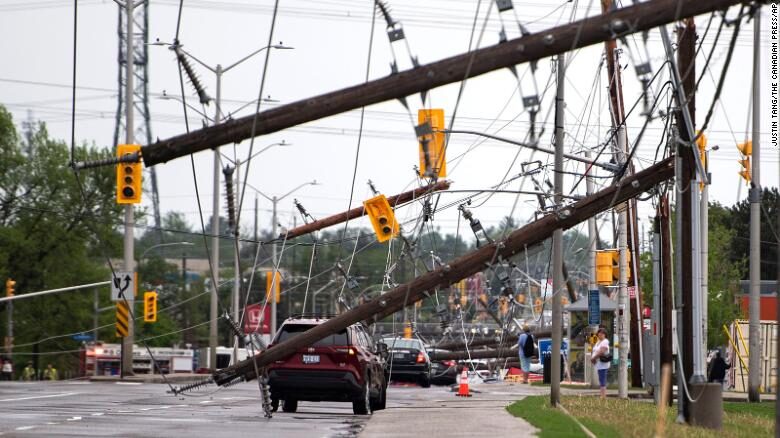 downed power lines