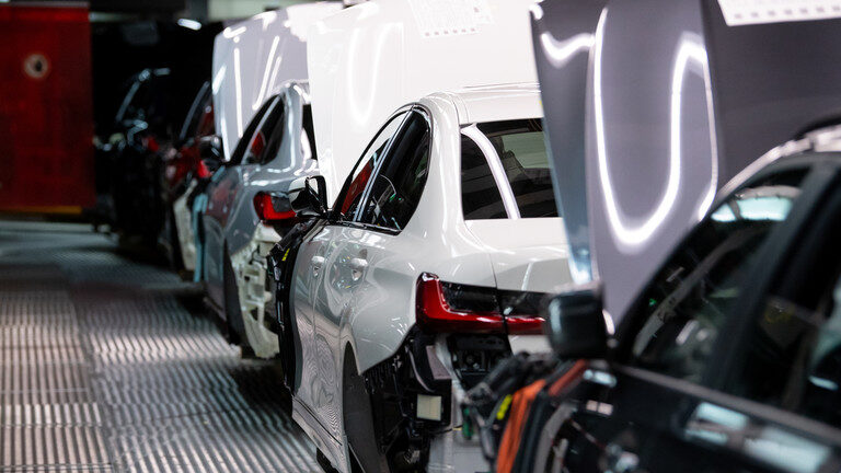car production line