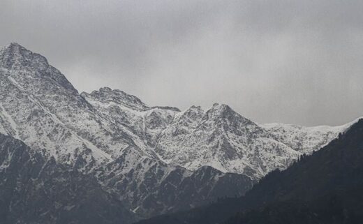 Fresh snow in late May for Himachal Pradesh, India