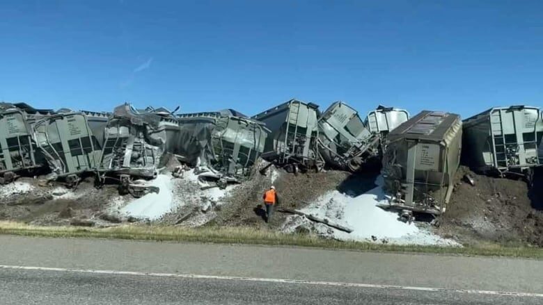 43 rail cars carrying potash fertilizer derailed in Canada, occurs amidst global fertilizer shortage