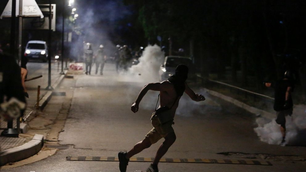 Thessaloniki protest
