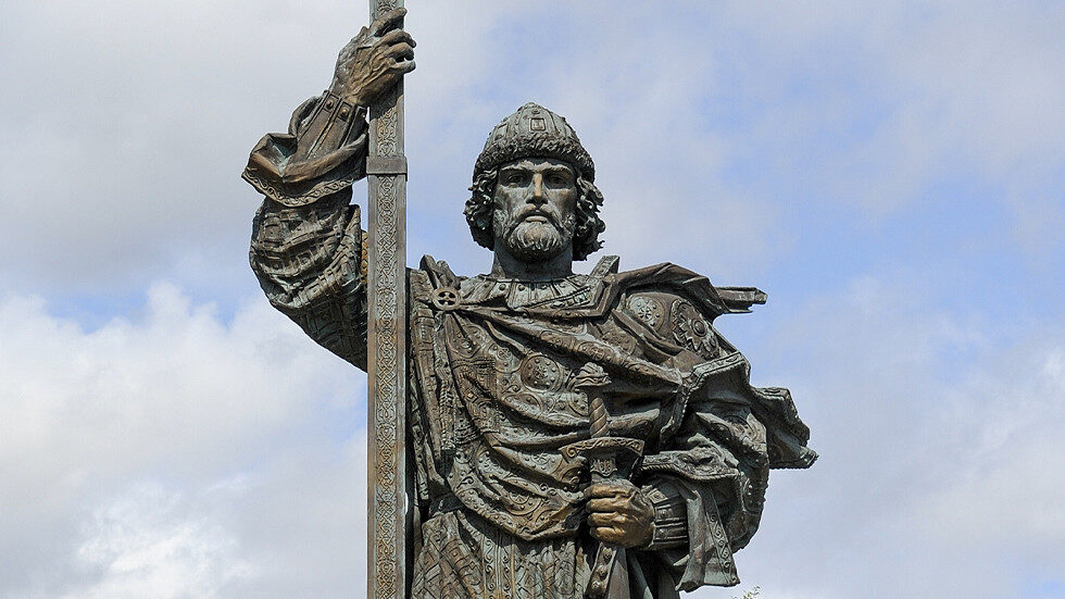 statue Prince Vladimir  Moscow