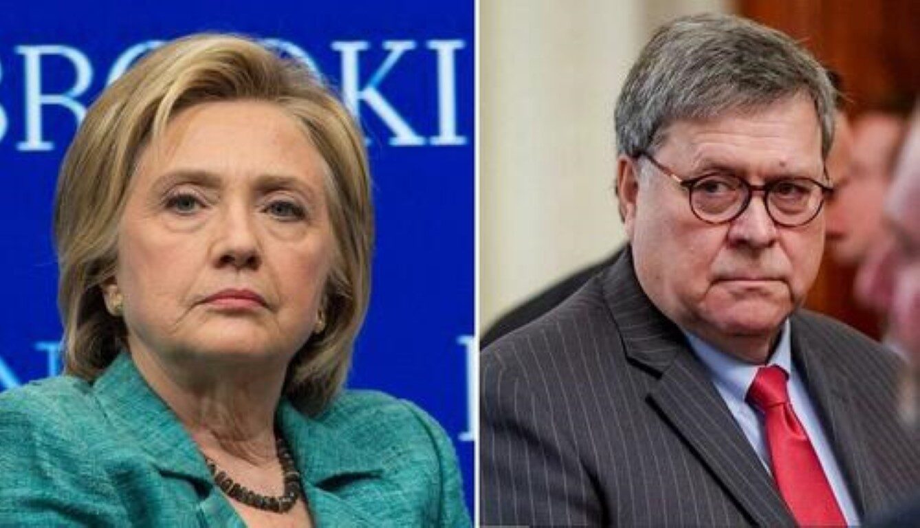 hillary clinton bill barr