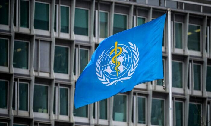 world health organization flag