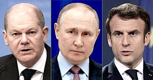Click to enlarge ScholzPutinMacron