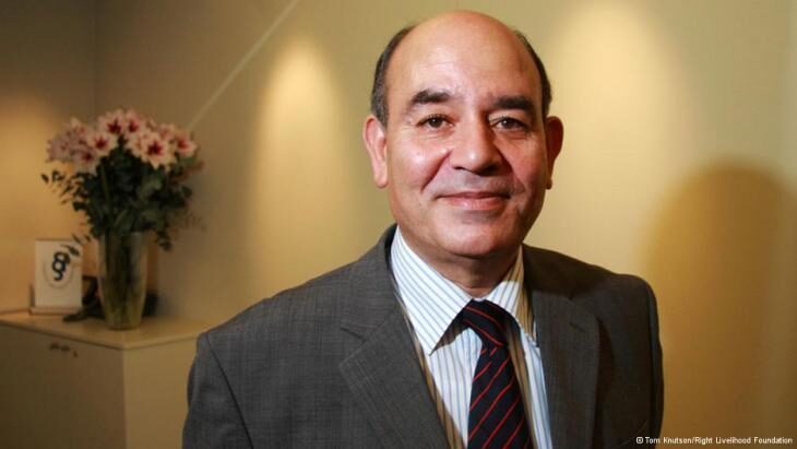 Click to enlarge Human rights lawyer Raji Sourani gaza palestine israel
