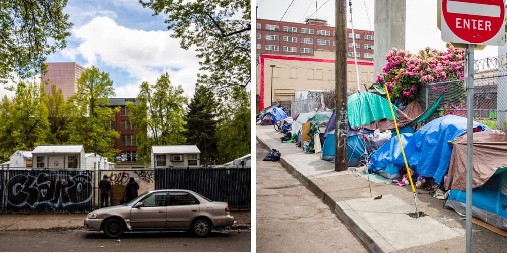 portland homeless encampment