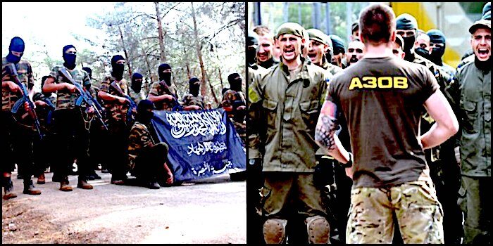 Click to enlarge Militants