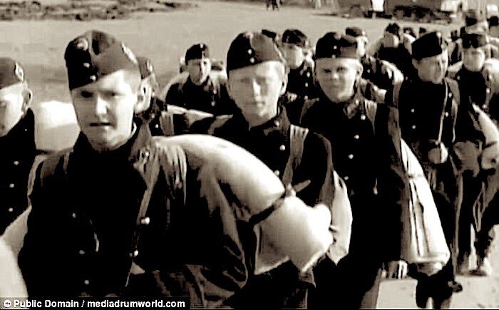Boys walking