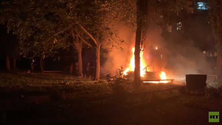 Click to enlarge Donetsk People’s Republic (DPR) shelling by the Ukrainian military