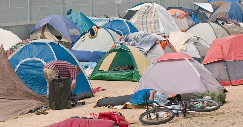 tent city