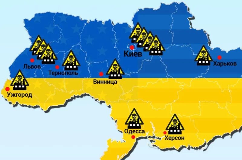 Click to enlarge Ukraine BioLabs