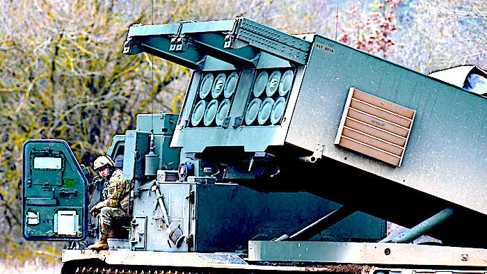 Click to enlarge MLRS unit